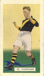 1934 Hoadley's Victorian Footballers #1 Stan Judkins Front